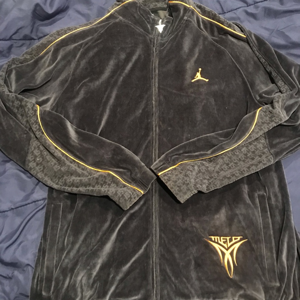 Nike air Jordan velour jacket men Xl